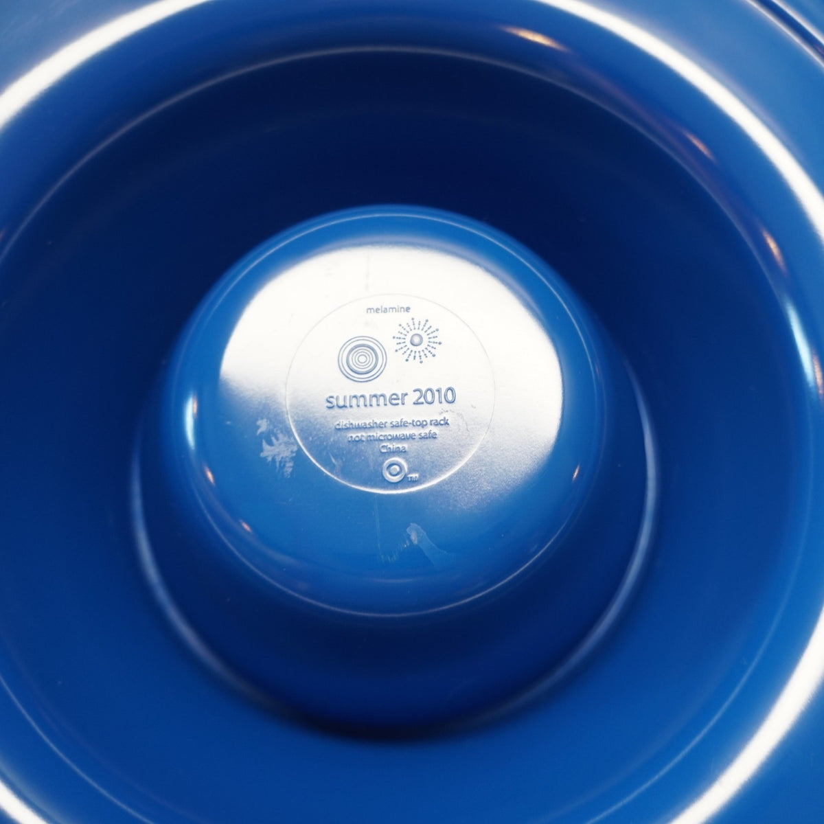 Target Summer 2010 Royal Blue Melamine Chip and Dip Platter Set