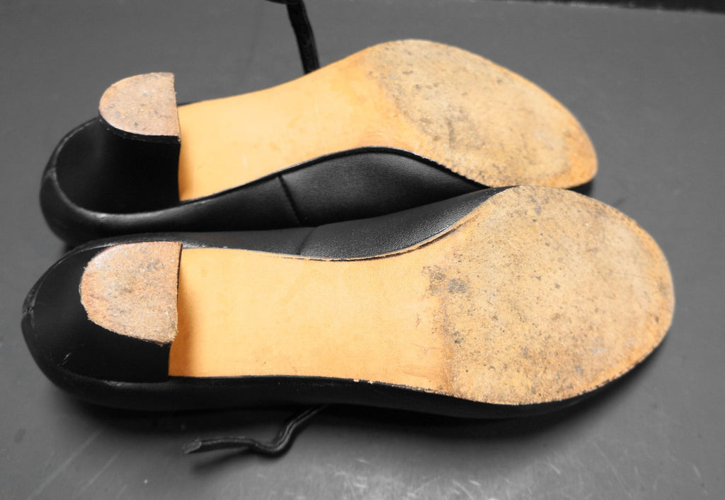 Bloch Broadway Lo Character Shoes Black Size 7.5 A Used