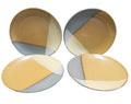 Sango Gold Dust Green Dinner Plates Set of 4