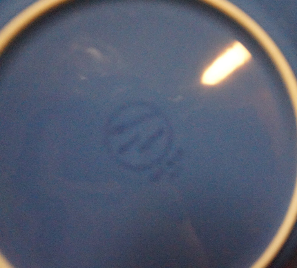 Nancy Calhoun Sky Blue Solid Colors Soup Bowls Pair