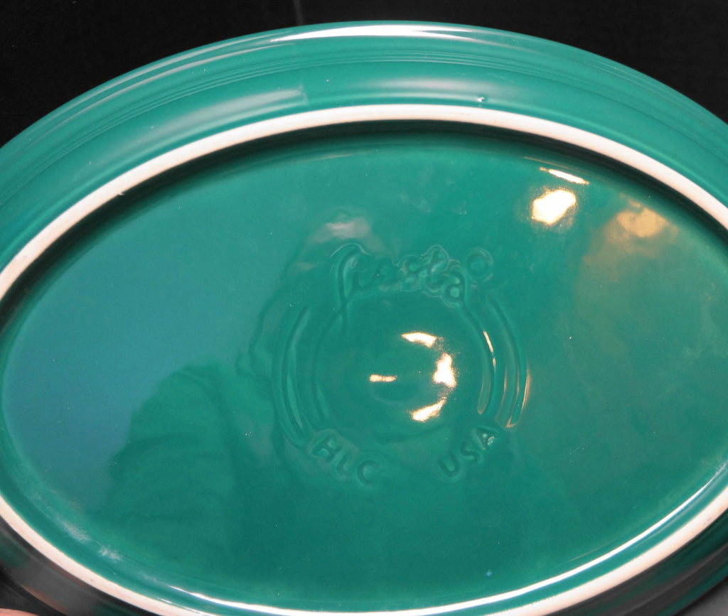 Homer Laughlin Fiesta Evergreen Large Oval Platters 13 1/2 IN Pair