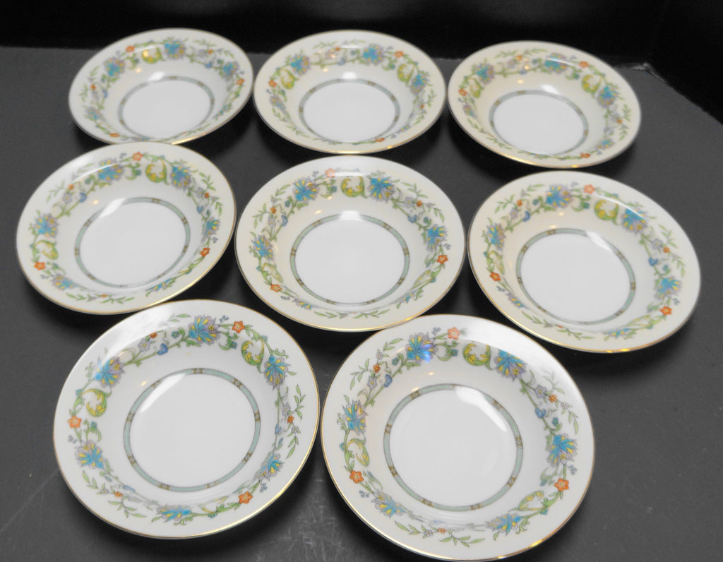 Noritake Norwich Fruit Berry Dessert Bowls Set of 8