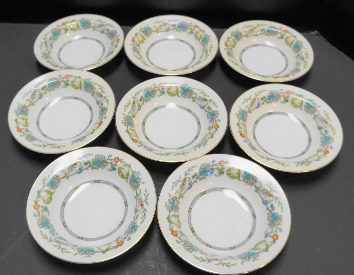 Noritake Norwich Fruit Berry Dessert Bowls Set of 8
