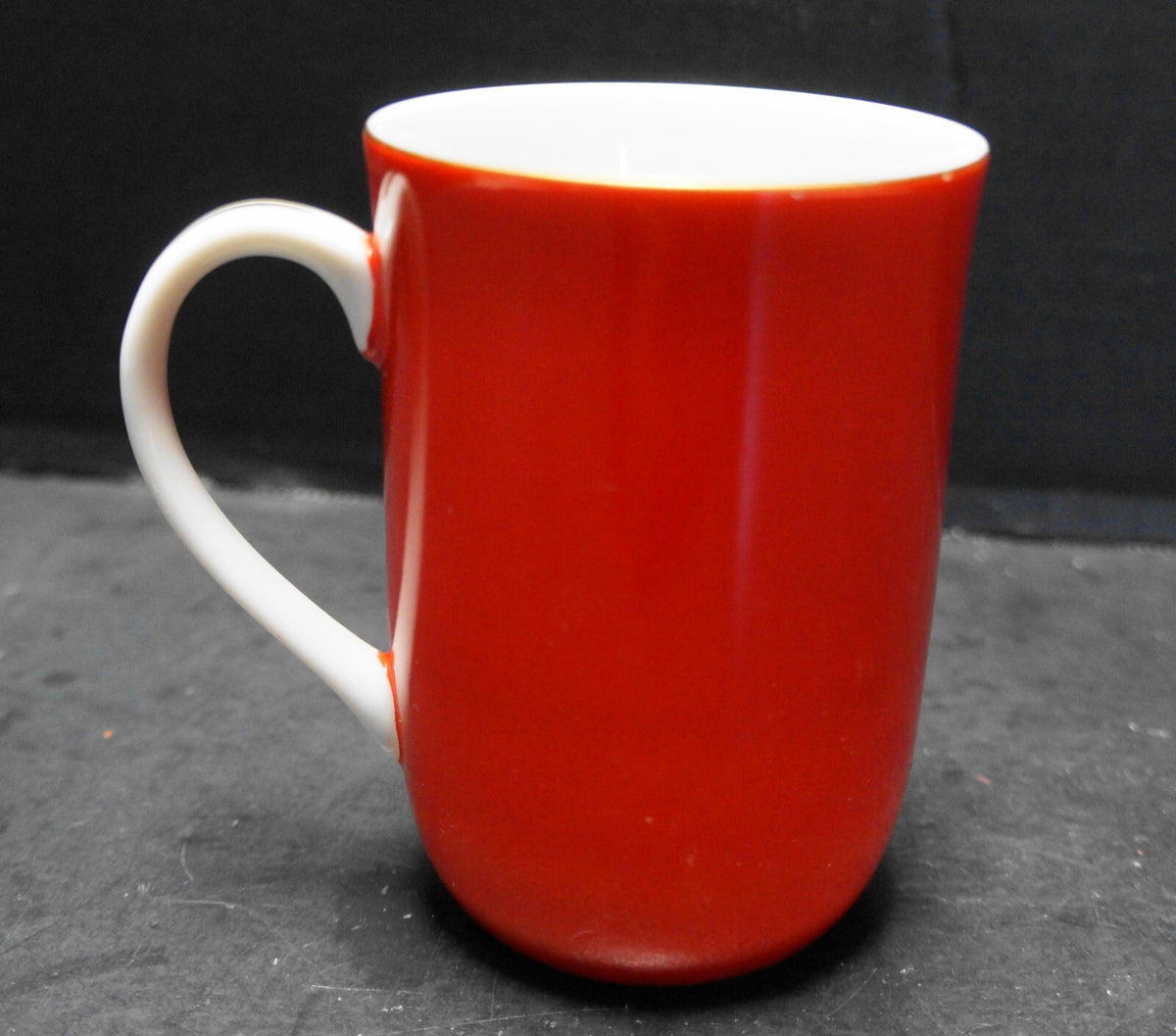 Otagiri Christmas Tree Red Gold Porcelain Mug