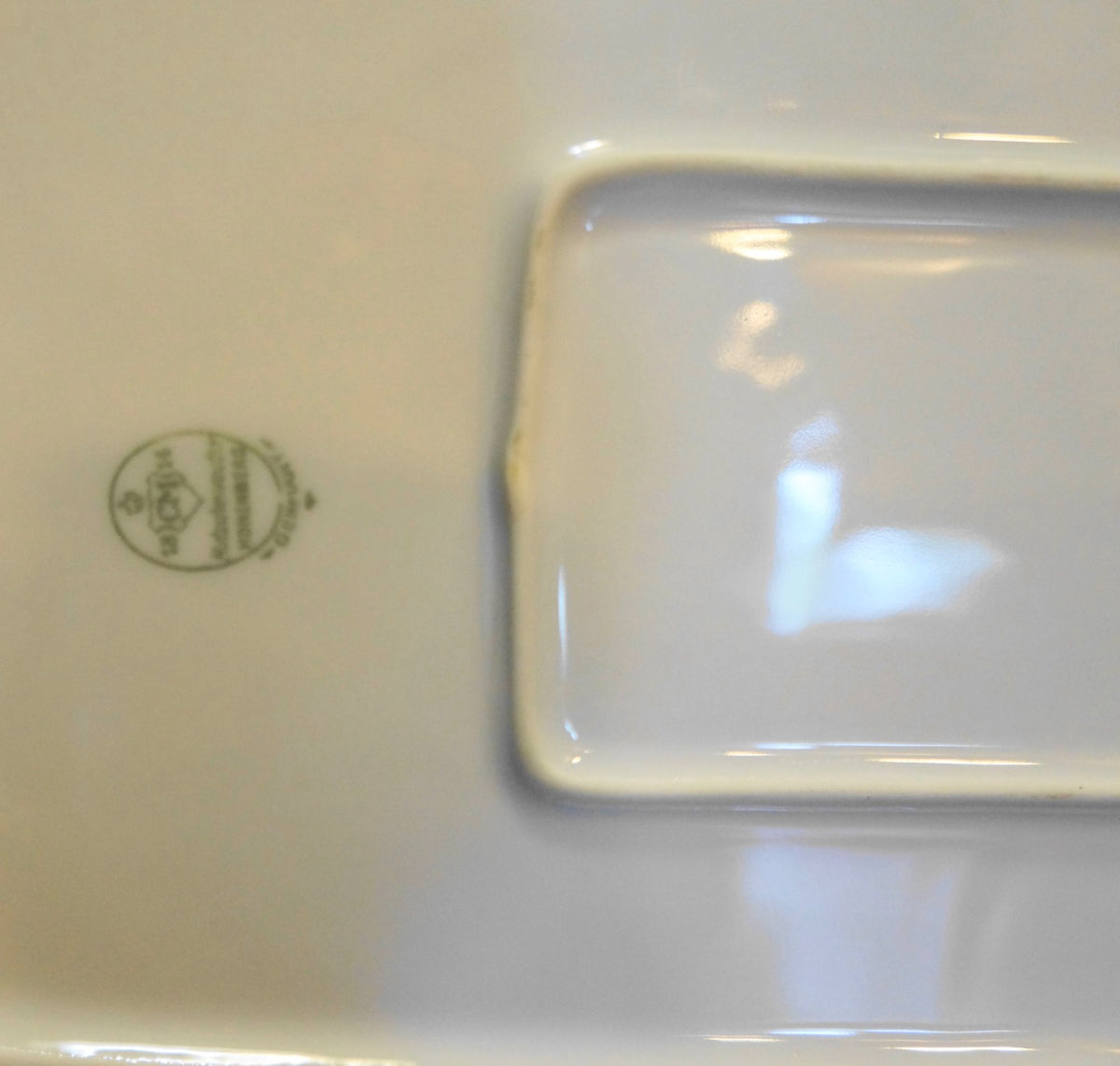 Hutschenreuther Empire Rose Contessa Porcelain Tray Pink Roses King Cake Plate R