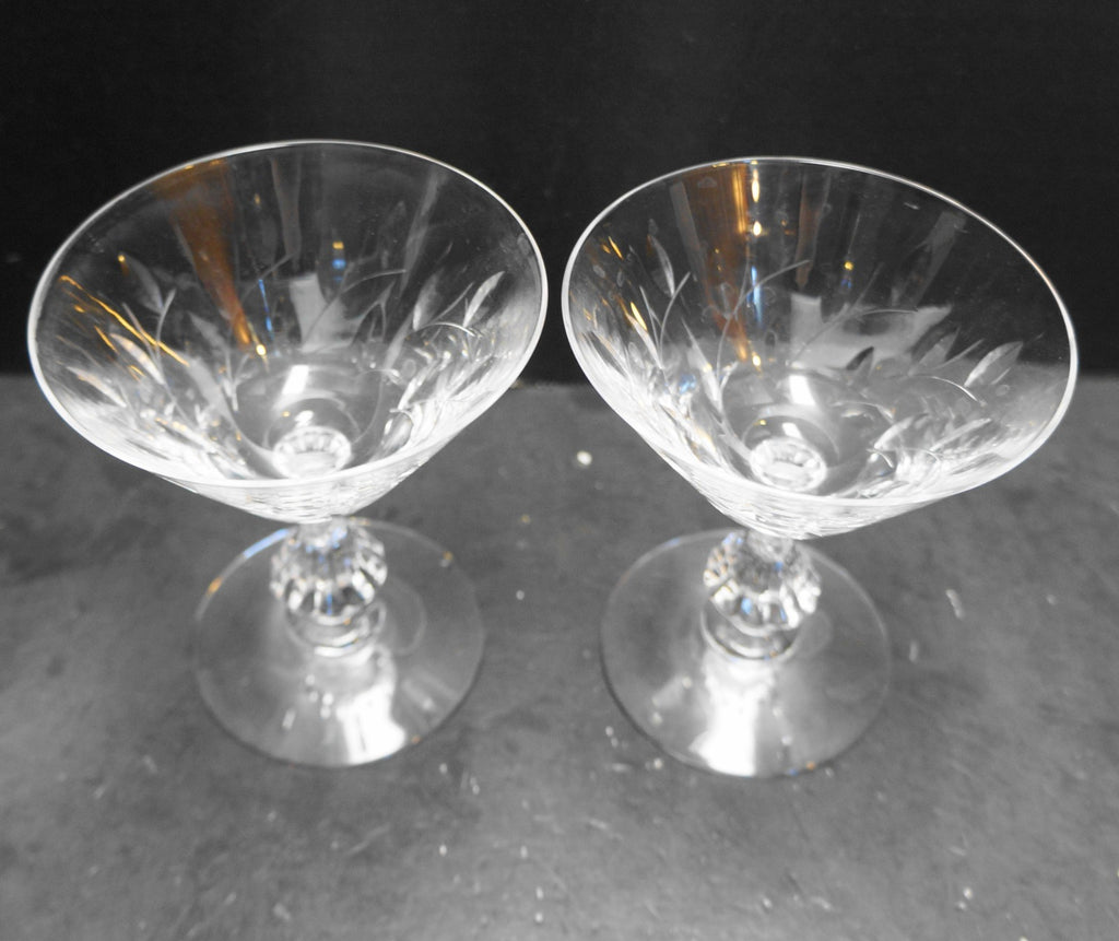 Duncan & Miller Willow Tall Champagne Sherbet Pair