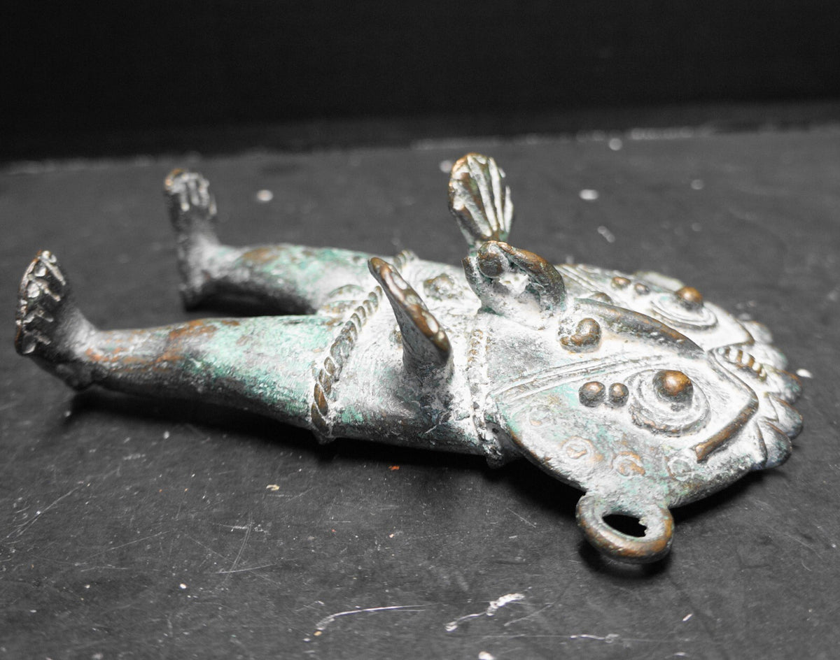 Congo Kungu Bronze Verdigris Fertility Doll Female