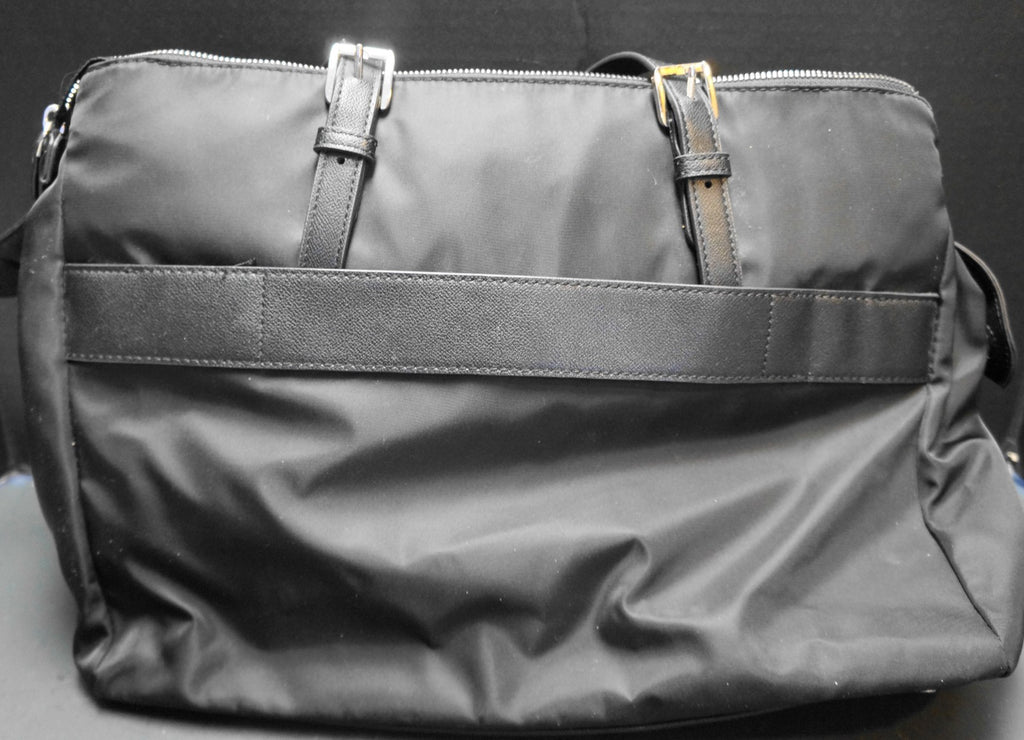 Samsonite Karissa Black Nylon Laptop Duffle Travel Tote Bag