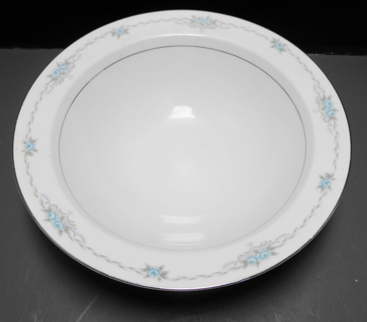 Style House Corsage Fine China Open Round Vegetable Bowl