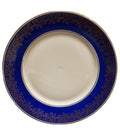 Alka Kunst Konach Bavaria Cobalt Gold Rim Salad Plate