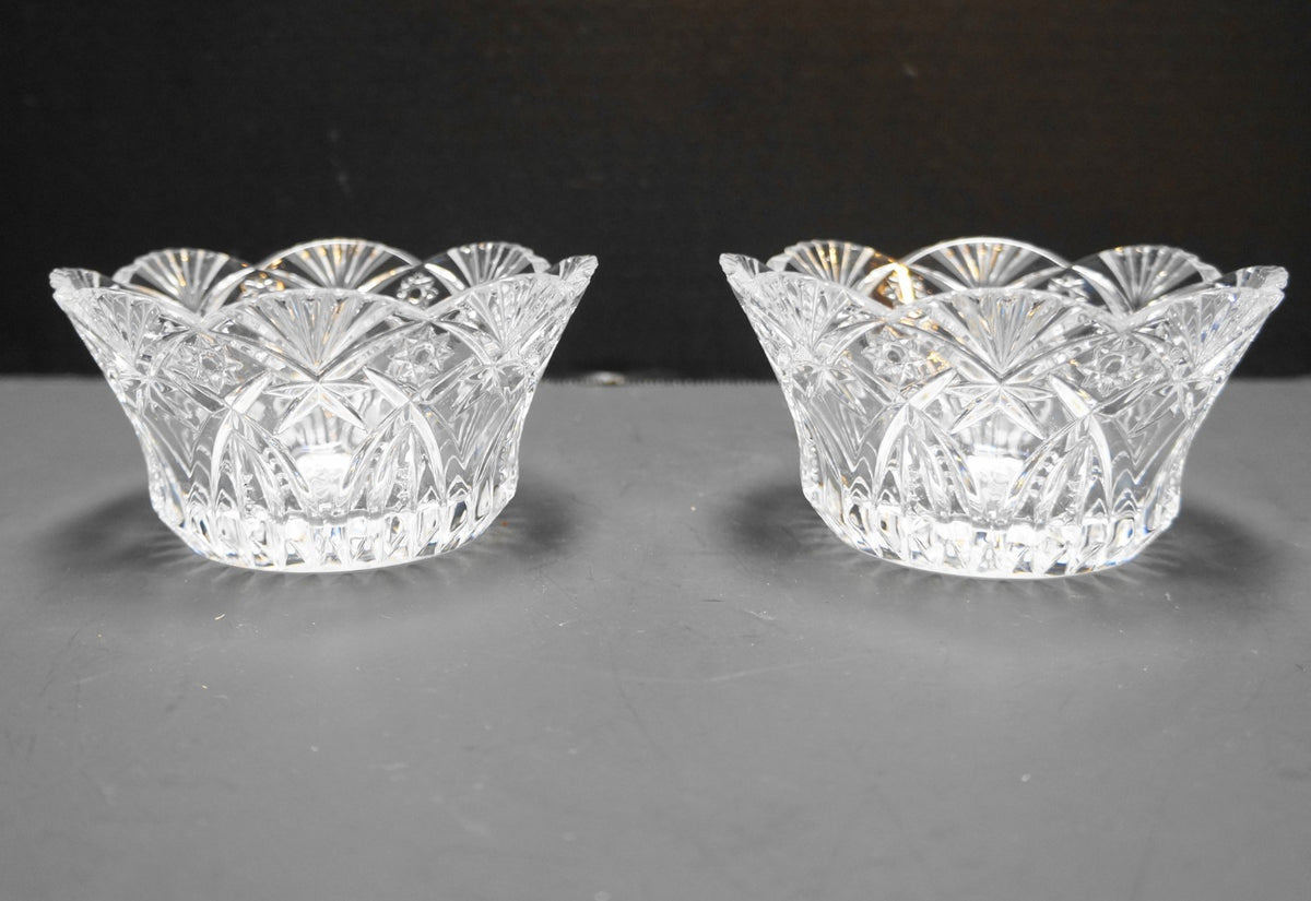 Cristal D'Arques J.G. Durand Vincennes 5" Bowls Pair