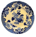 Royal Cauldon Candia Flow Blue Dinner Plate 10 1/4"