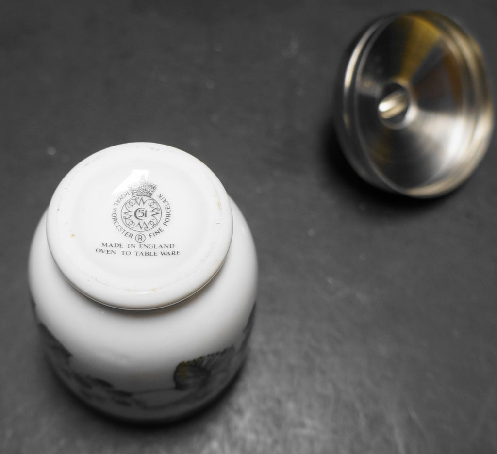 Royal Worcester Lavinia Blackberry Bone China Egg Coddler