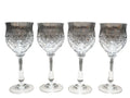 Mikasa Crystal Chateau Wine Glasses Set of 4