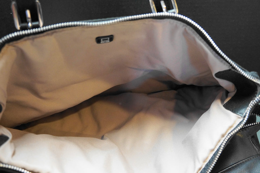 Samsonite Karissa Black Nylon Laptop Duffle Travel Tote Bag