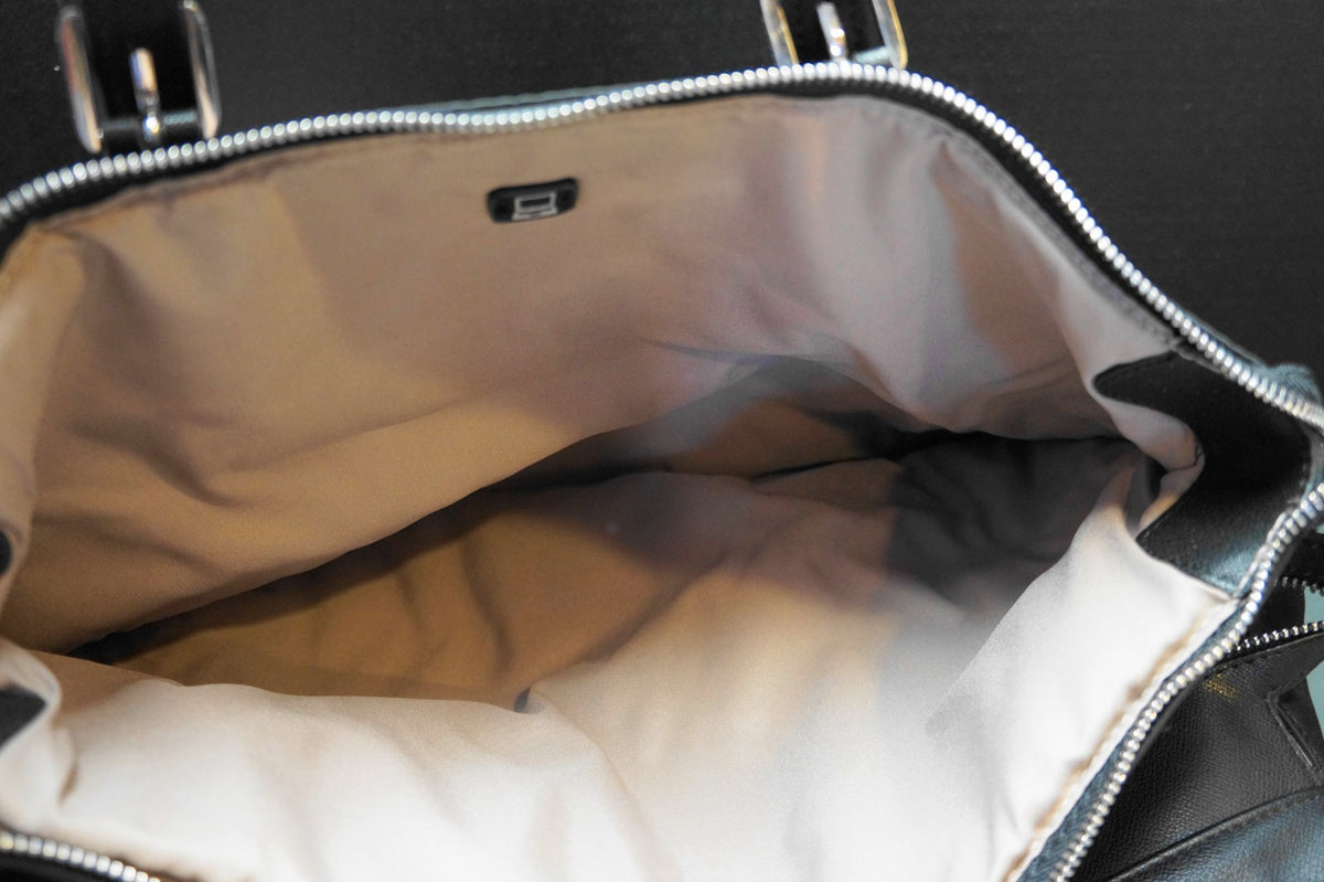 Samsonite Karissa Black Nylon Laptop Duffle Travel Tote Bag