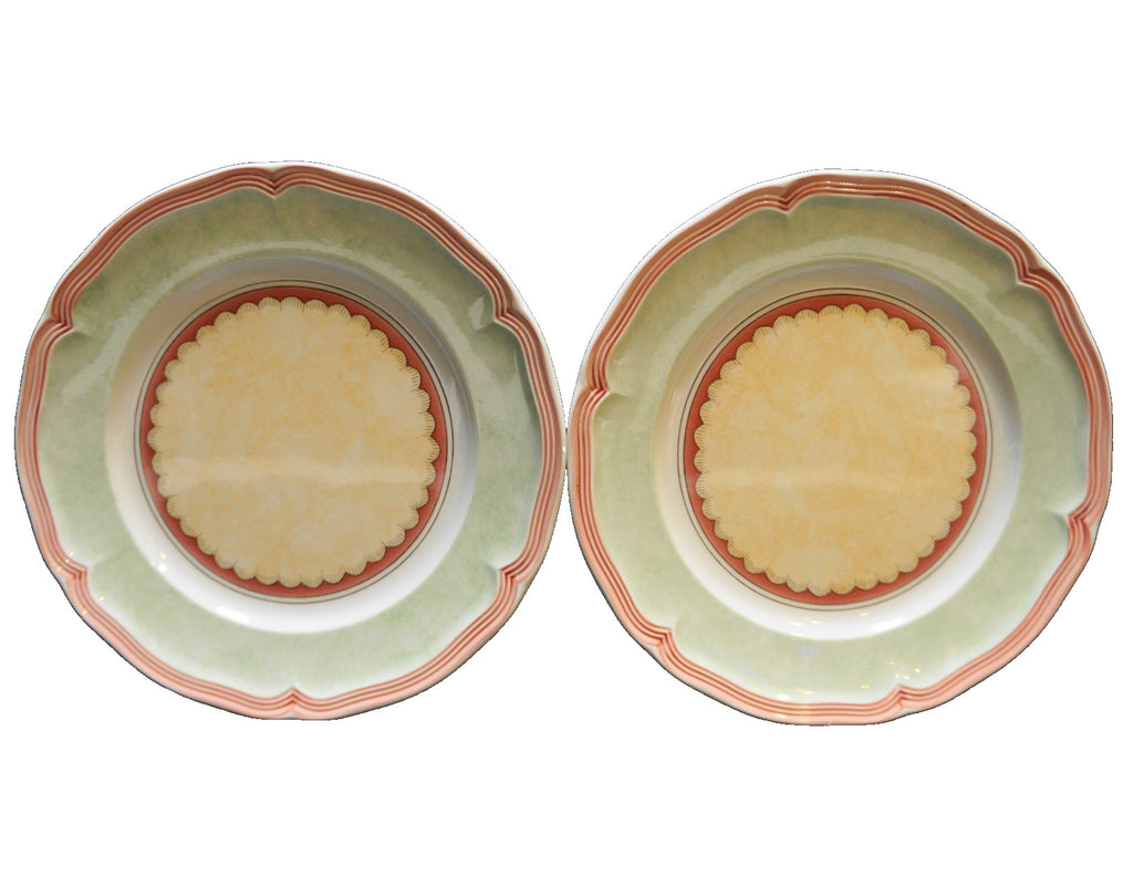 Villeroy & Boch Jardin d'Alsace Auberge Salad Plates Pair
