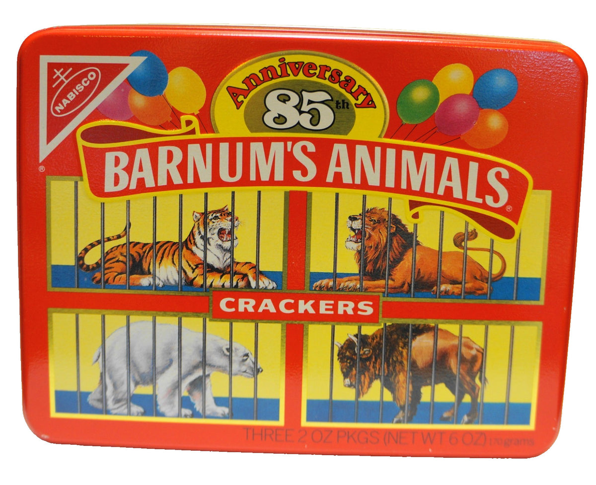 Barnum's Animals 85th Anniversary Nabisco National Biscuit Company Tin 1987