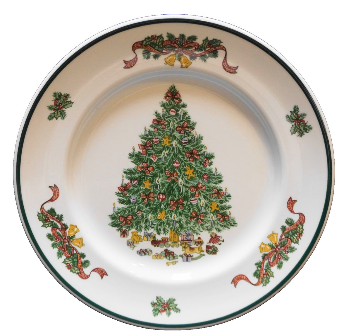 Johnson Brothers Victorian Christmas Dinner Plate 1992