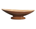 Red Wing Pottery Brown Oval Console Bowl Charles Murphy M-5006 1950s