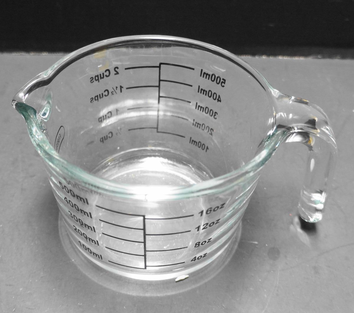 Farberware 2-Cup Borosilicate Glass Wet and Dry Measuring Cup