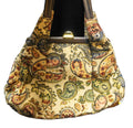 Paisley Tapestry Carpetbag Purse Earth Tones Vintage