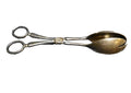 Silver Plated Scissor Style Salad Tongs