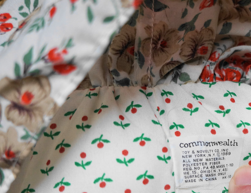 Commonwealth Soft Rag Doll Yarn Hair 16" 1989