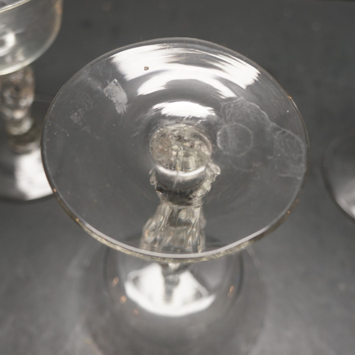 Libbey Liberty Bell Eagle Stem Champagnes Tall Sherbets Set of 3