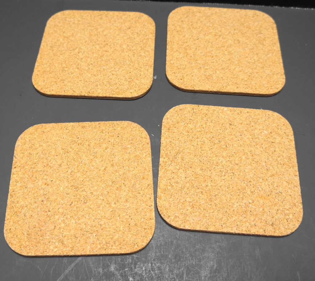 Poznan Poland Coasters Set of 4 Laminate Cork Back