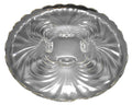 Cambridge Caprice Cabaret Plate 4 Toes Cupped Rim 14 IN