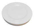 Mikasa Swirl White Bone China Rings 11" Dinner Plates Set of 4