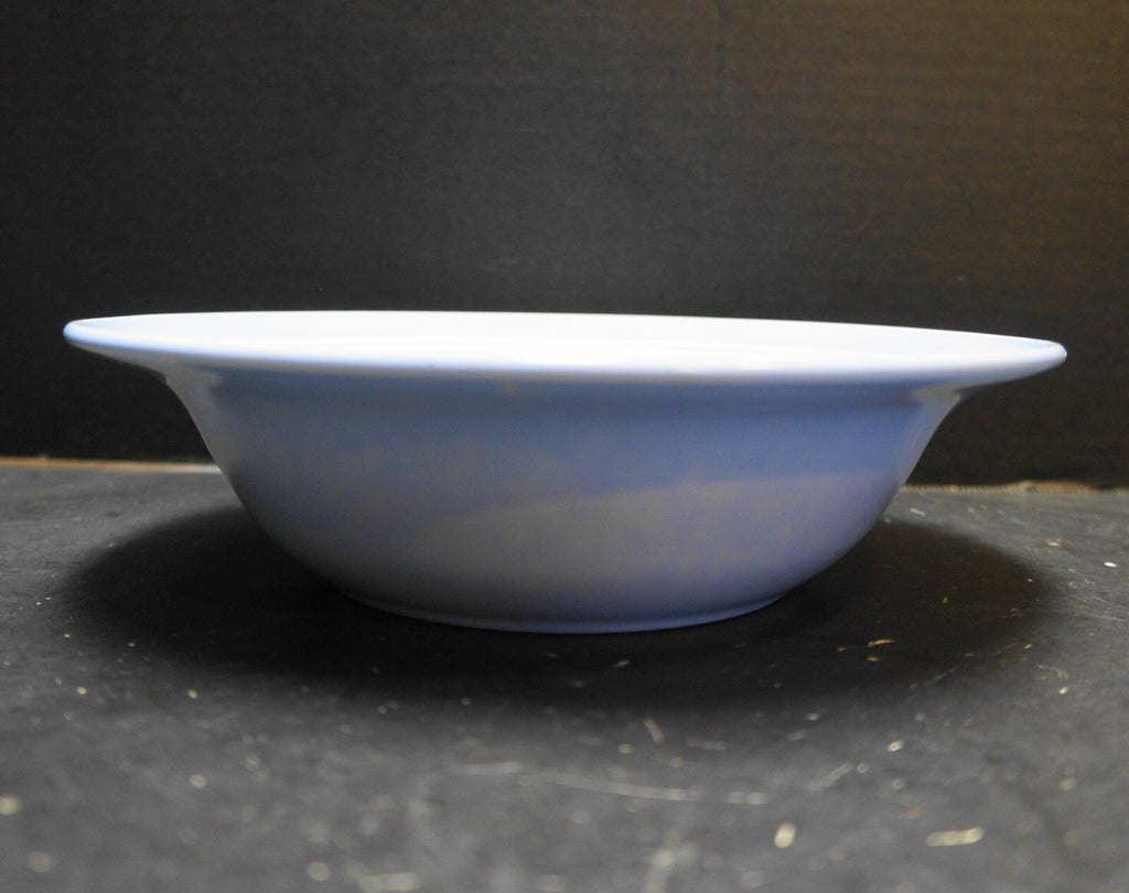 Vernon Kilns Modern California Azure Blue Round Vegetable Bowl