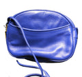 Perlina Royal Blue Leather Small Shoulder Bag Purse