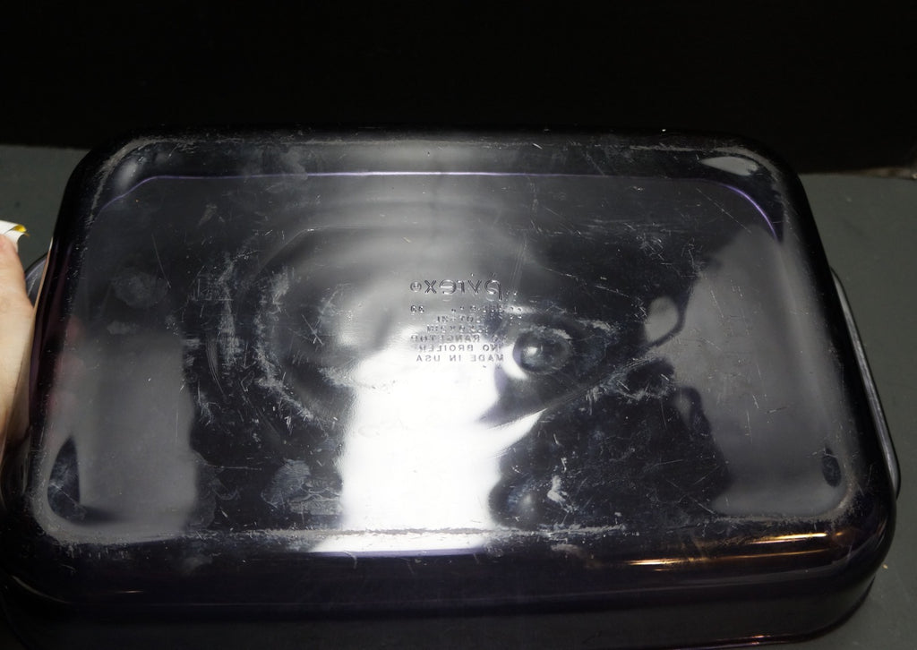 Pyrex Originals Amethyst Purple Lasagna Pan 13 x 9 233-R 3L 3QT