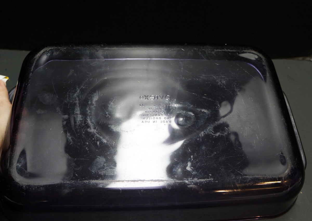 Pyrex Originals Amethyst Purple Lasagna Pan 13 x 9 233-R 3L 3QT