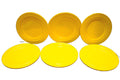 Home Expressions JC Penney Yellow Melamine Salad Plates Set of 6