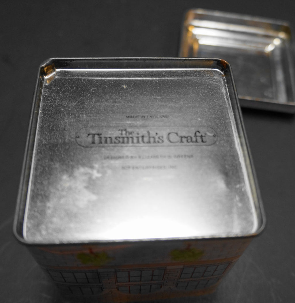 Small Fire Station Tea Tin The Tinsmith's Craft Elizabeth Greene England