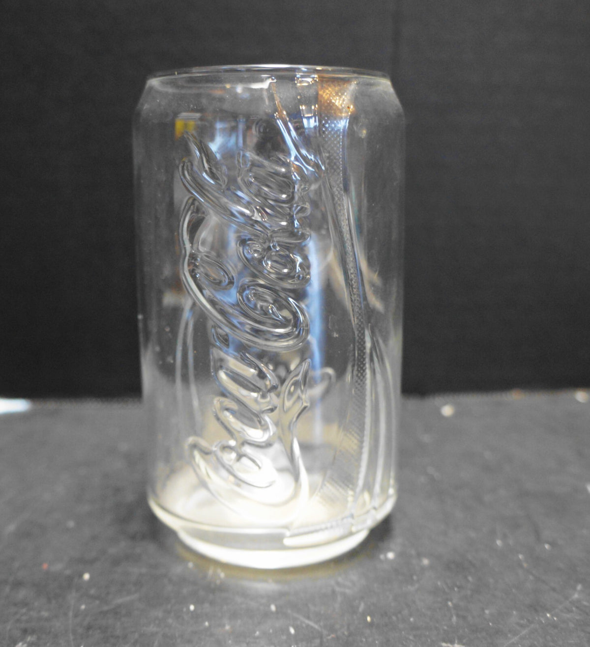 Coca Cola Clear Glass Can Shaped Tumbler Luminarc France