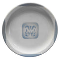 Syracuse Cadet Restaurant Ware Blue Gray Airbrushed Tulip Luncheon Plate