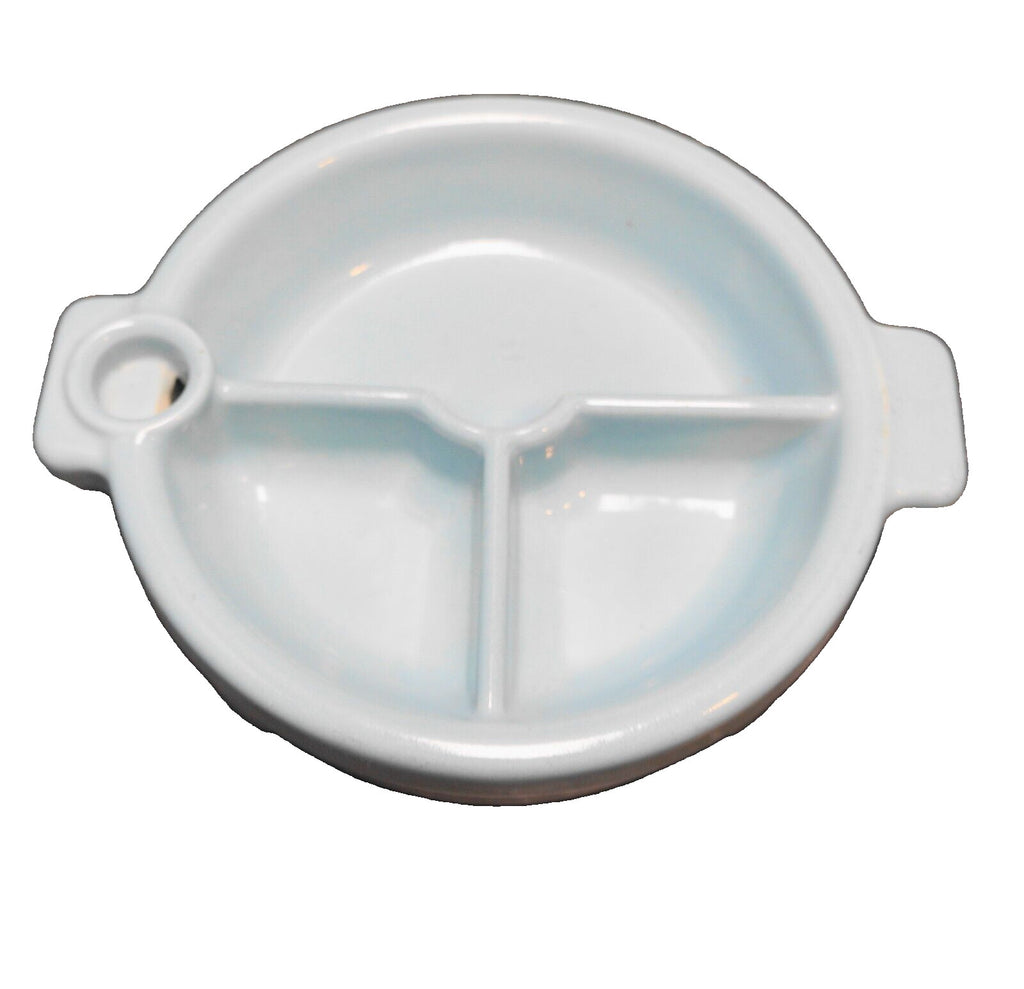 Hankscraft Light Blue Baby Warming Dish 1930s-1940s