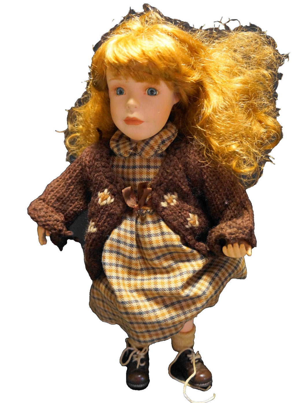 Boyd's Bears Yesterdays Child Autumn Porcelain Doll Limited Edition 2000