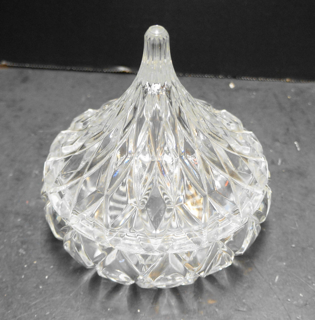 Crystal Hershey's Kiss Candy Dish HFC 1994