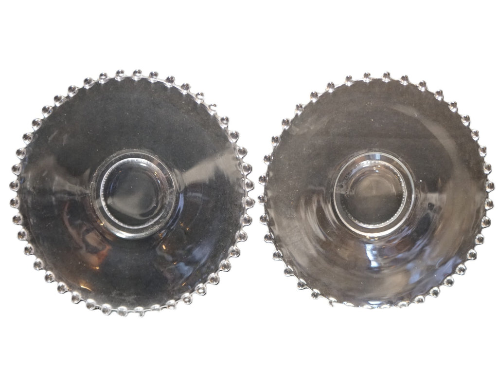 Imperial Candlewick 7" Liner Plates Pair