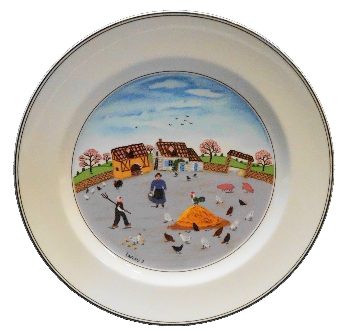 Villeroy & Boch Design Naif Country Yard Dinner Plate