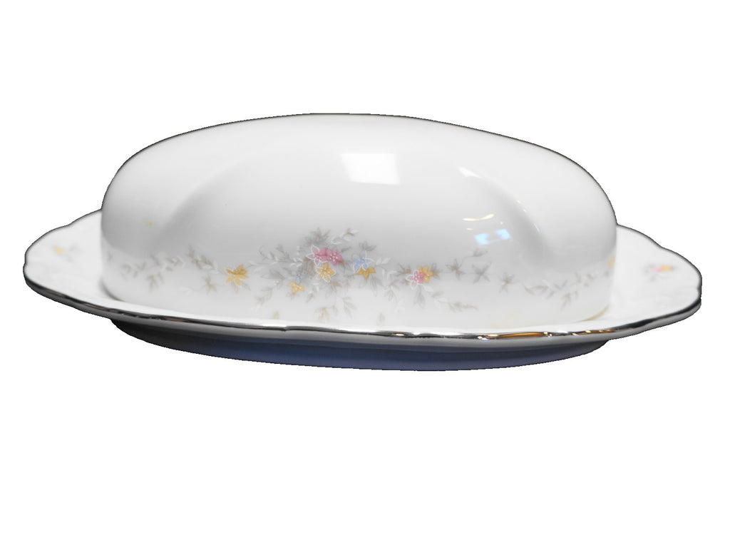 Johann Haviland Bavaria Floral Spendor Butter Dish