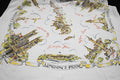 London's Pride Souvenir Scarf Pale Purple Lavender Crepe