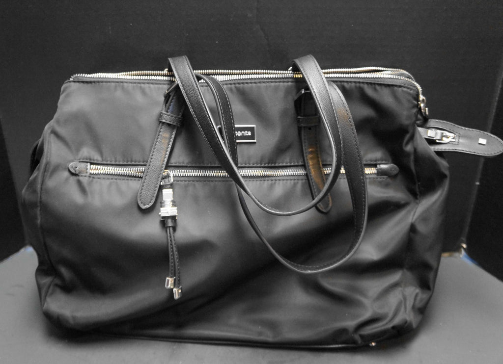 Samsonite Karissa Black Nylon Laptop Duffle Travel Tote Bag