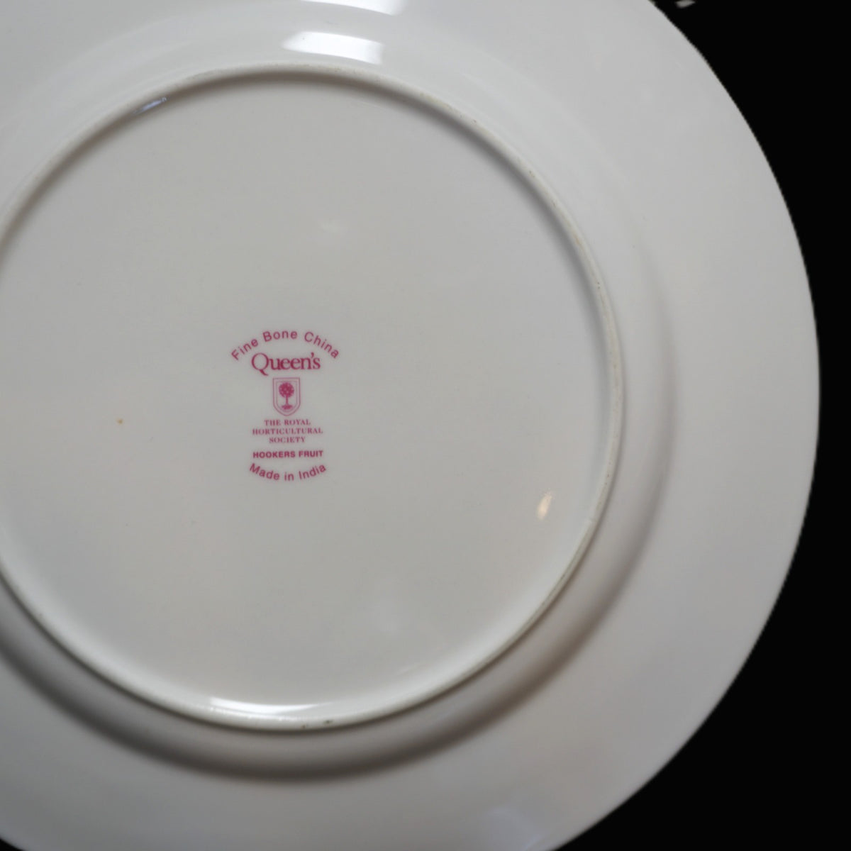 Queens Hooker Fruit Salad Dessert Plates Set of 4