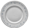 Royal Doulton Angelique Dinner Plate Blue Floral Platinum Trim